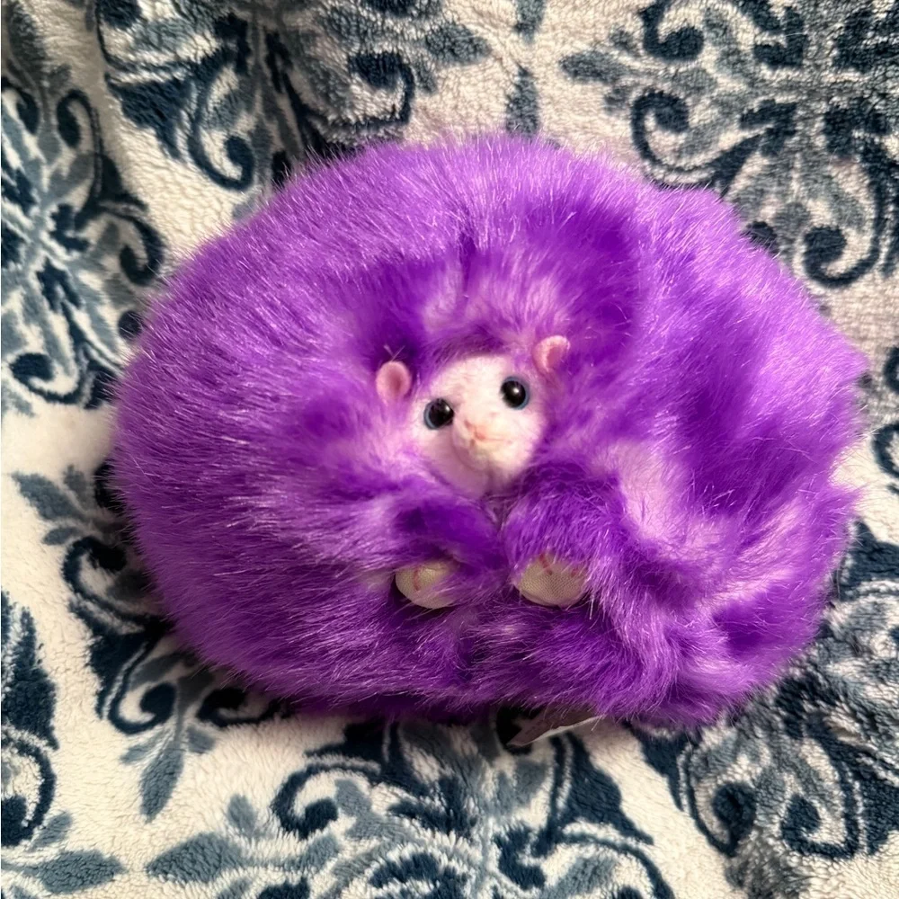 Harry Potter Pygmy Puff Purple Plush Hedgehog stuffed Toy Universal Studios
